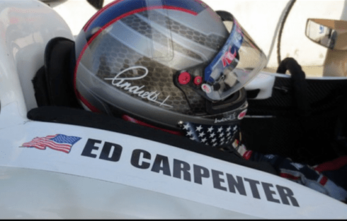 Who IS that in Ed's car?