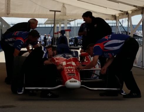 Laying on of the hands