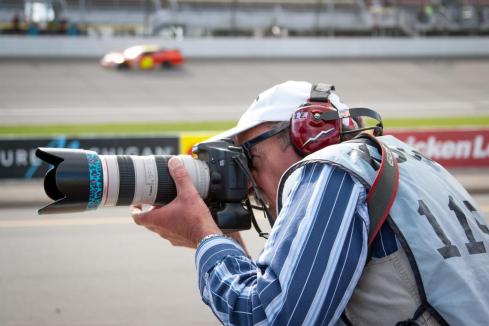 Jay on the wrong side of the camera